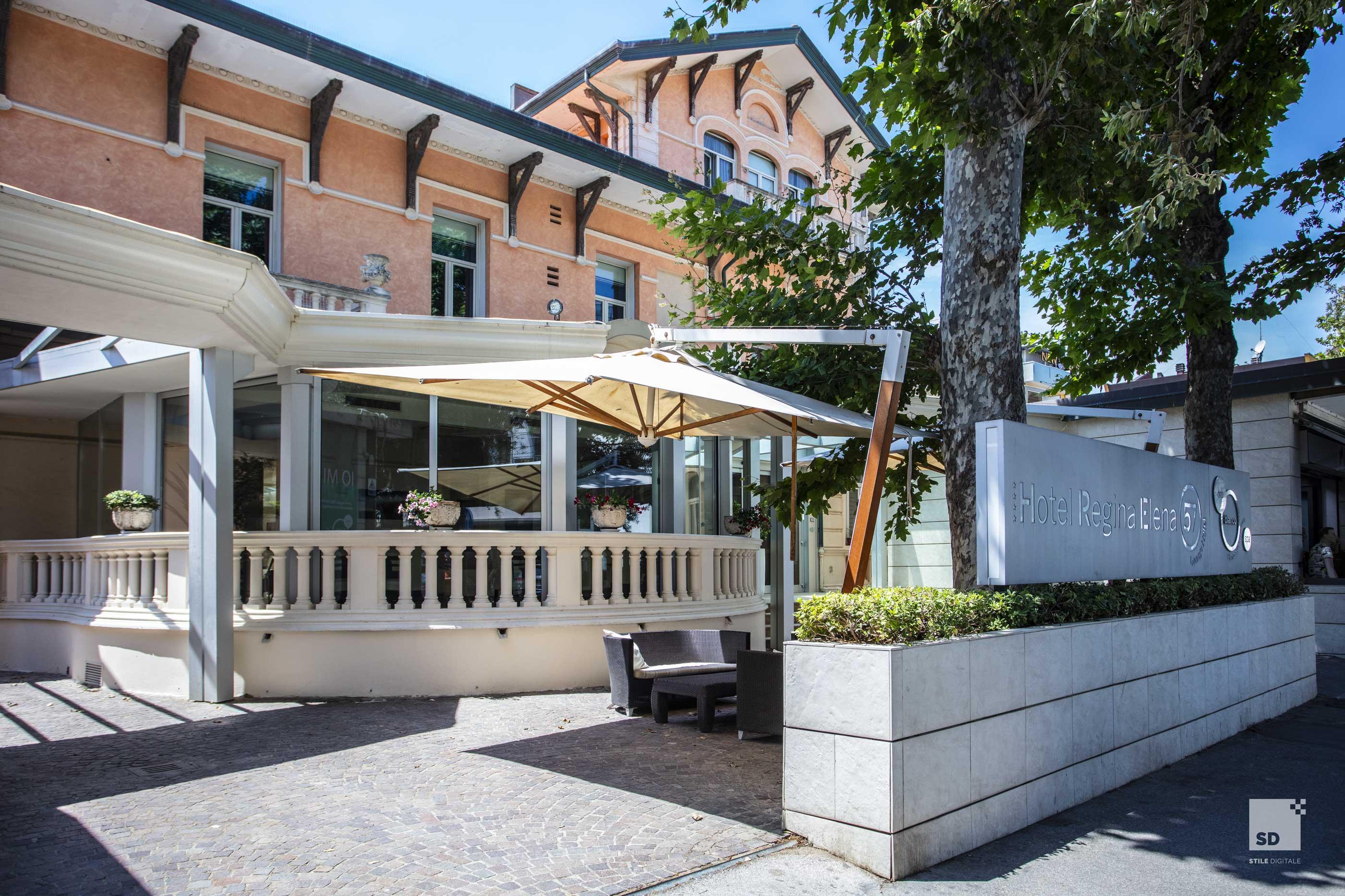 Hotel Regina Elena 57 & Oro Bianco Spa Ріміні Екстер'єр фото
