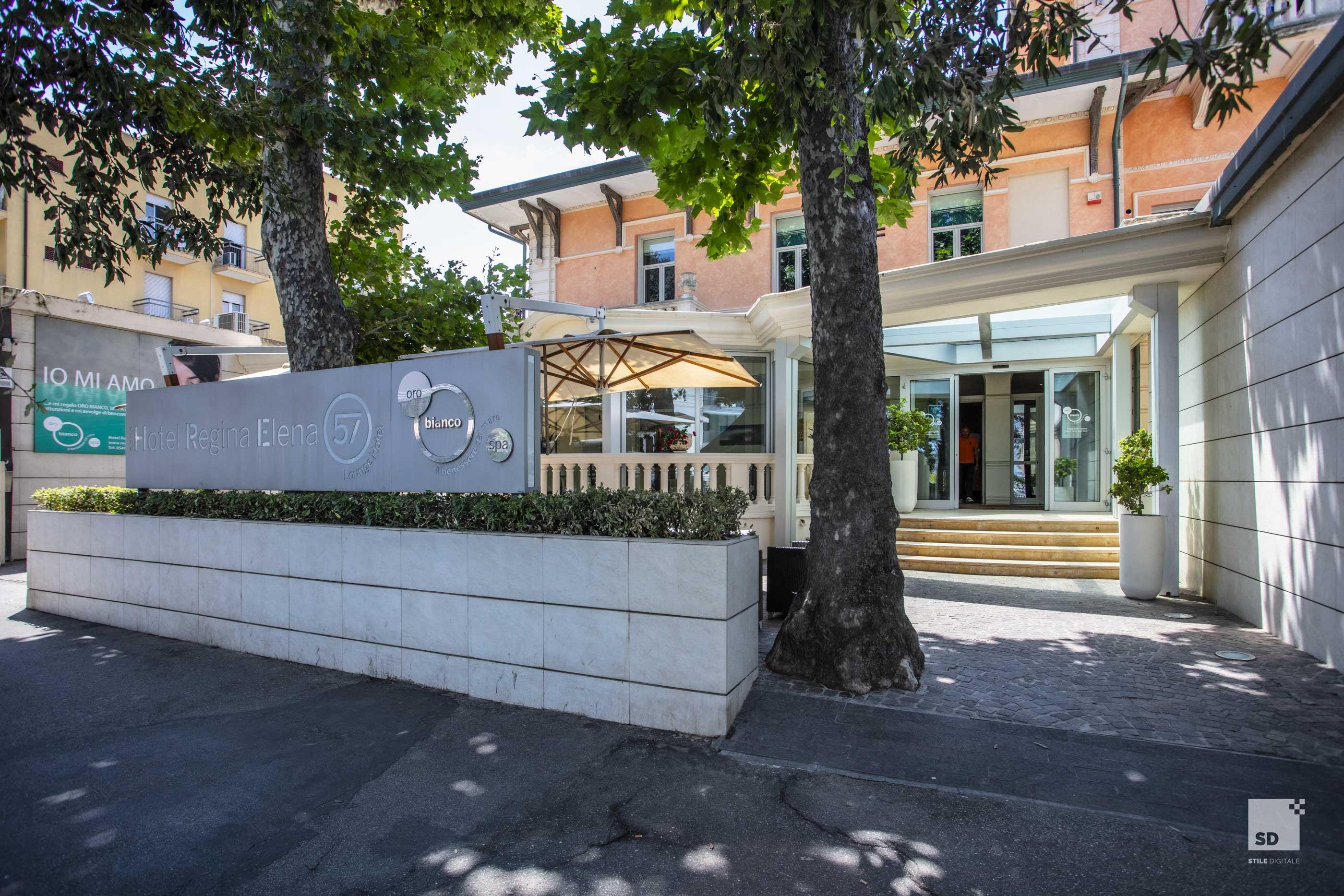 Hotel Regina Elena 57 & Oro Bianco Spa Ріміні Екстер'єр фото